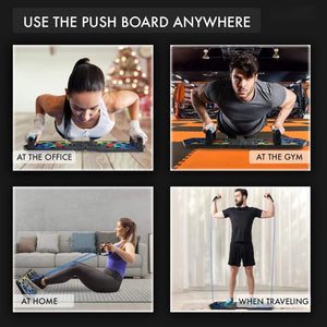 Elite PushUp Board – Portable Home Workout Trainer - Essence Home N Wellness