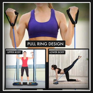 Elite PushUp Board – Portable Home Workout Trainer - Essence Home N Wellness