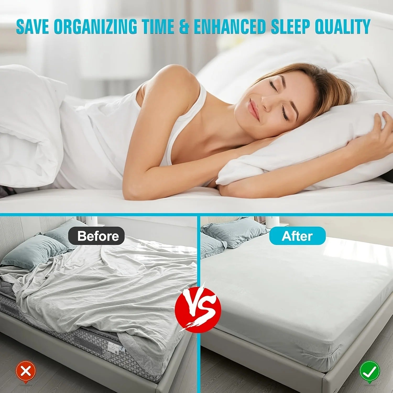 Ultimate Sheet Grippers - Essence Home N Wellness