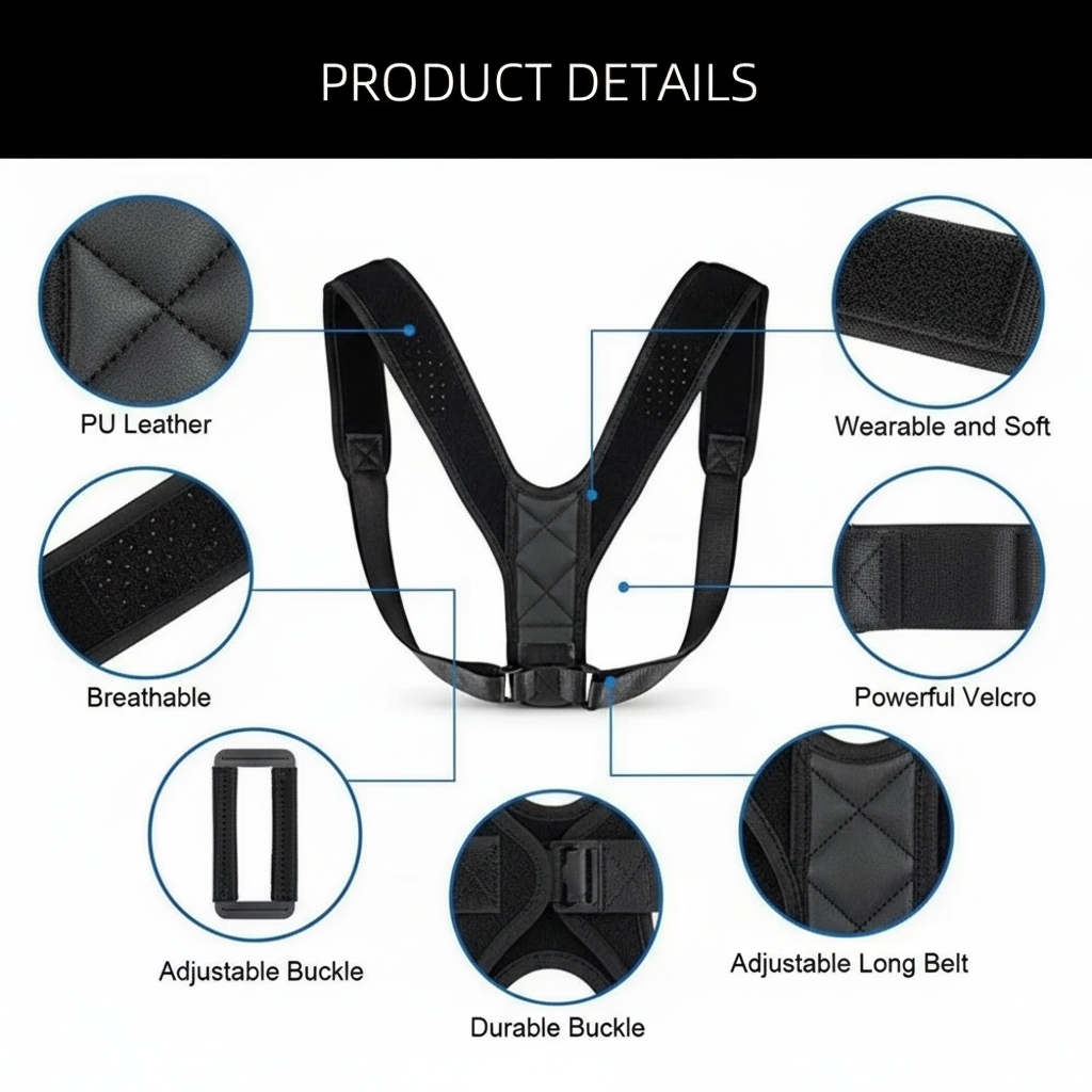 UpRight Body Brace - Essence Home N Wellness